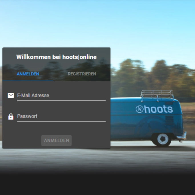 HOOTS BATTERY APP in der Cloud