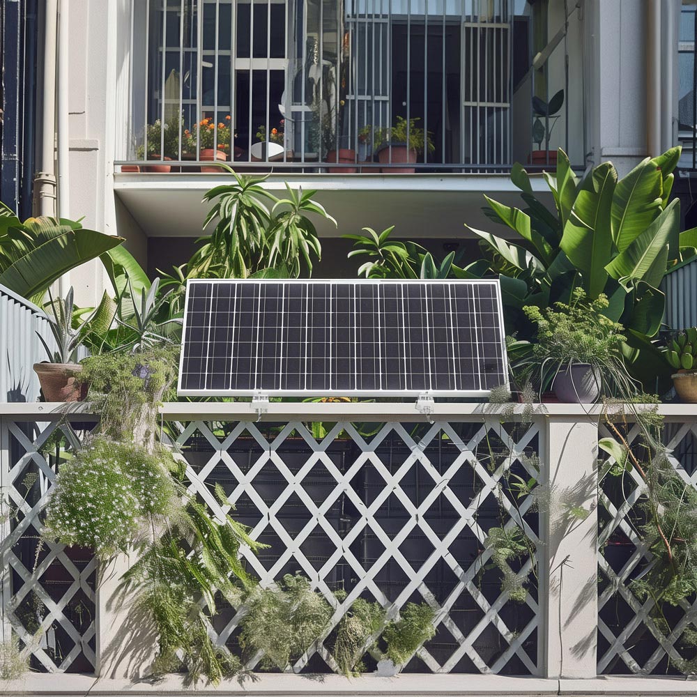 Solar Panel Photovoltaik als Balkonkraftwerk