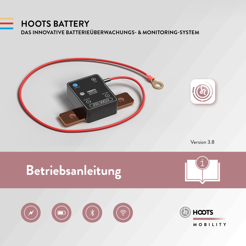 HOOTS BATTERY Betriebsanleitung