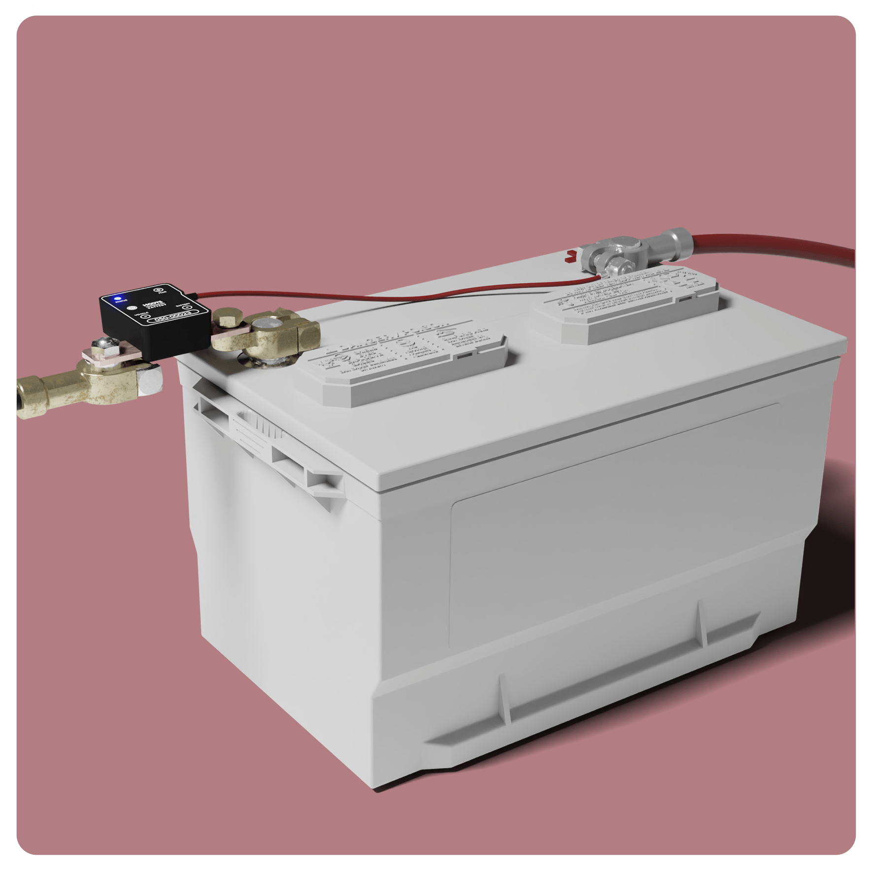CPROSP Batteriepoladapter Paar mit Außengewinde M8, Battery Terminal  Connectors Set : : Auto & Motorrad